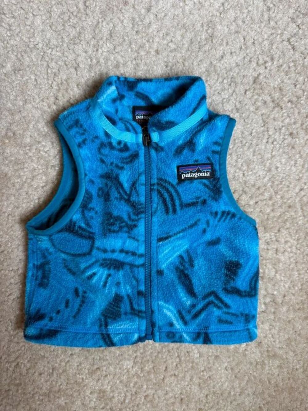 Patagonia Baby Synchilla Vest Size 3-6M